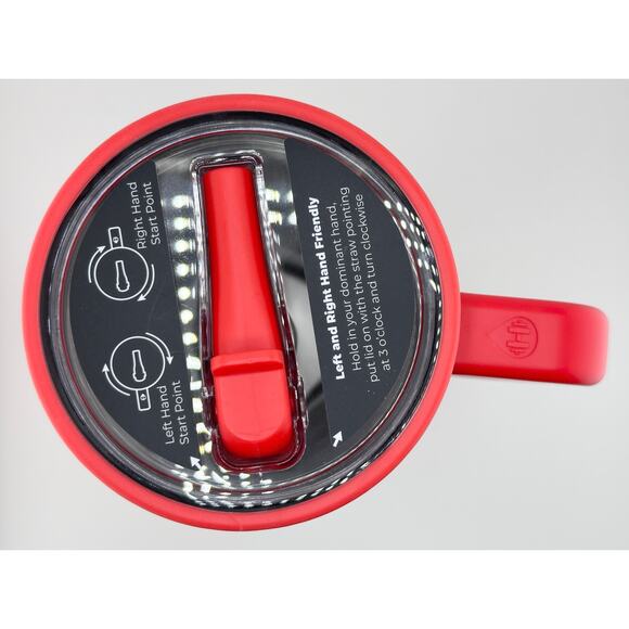 HydroJug 40 oz Traveler, RED SHINE - Picture 3 of 4